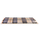 lamelbund til seng med 42 lameller 7 zoner 90 x 200 cm