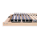 lamelbund til seng med 42 lameller 7 zoner 100 x 200 cm