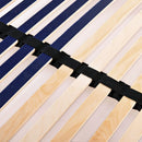 lamelbund til seng med 42 lameller 7 zoner 120 x 200 cm