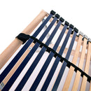 lamelbund til seng med 42 lameller 7 zoner 80 x 200 cm