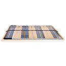lamelbund til seng med 42 lameller 7 zoner 120 x 200 cm