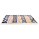 lamelbund til seng med 42 lameller 7 zoner 140 x 200 cm