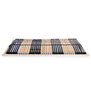 lamelbund til seng med 42 lameller 7 zoner 70 x 200 cm