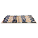 lamelbund til seng med 42 lameller 7 zoner 120 x 200 cm