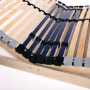 lamelbund til seng med 42 lameller 7 zoner 140 x 200 cm
