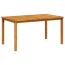 havebord 150 x 90 x 74 cm massivt akacietræ
