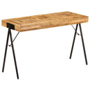 skrivebord i massivt mangotræ 118 x 50 x 75 cm