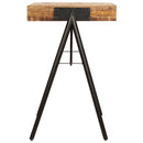 skrivebord i massivt mangotræ 118 x 50 x 75 cm