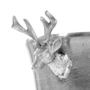champagnekøler massiv aluminium 39 x 29 x 71 cm sølvfarvet