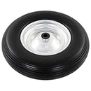 trillebørshjul med aksel massivt PU 4.00-8 390 mm