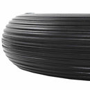 trillebørshjul med aksel massivt PU 4.00-8 390 mm