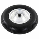 trillebørshjul med aksel 2 stk. massivt PU 4.00-8 390 mm