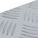 aluminiumskasse 80,5 x 22 x 22 cm sølvfarvet