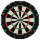 professionel dartskive i sisal med skab og 6 dartpile