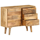 skænk 90x30x69 cm massivt mangotræ