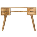 skrivebord massivt mangotræ 115 x 47 x 76 cm