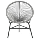 havestol polyrattan grå