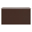 haveskur 257x298x178 cm metal brun