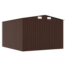 haveskur 257x298x178 cm metal brun