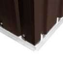 haveskur 257x298x178 cm metal brun