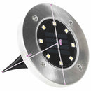 soldrevne LED-nedgravningsspots 8 stk. varmt hvidt lys