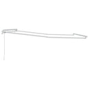 Markiseramme Hvid 400 × 300 cm Aluminium
