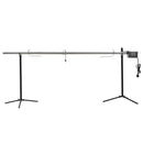 automatisk grill med motor rustfrit stål 207 x 45 x 81 cm