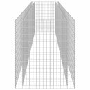 gabion-højbed 450x90x100 cm galvaniseret stål