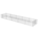 gabion-højbed 450x90x50 cm galvaniseret stål