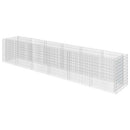gabion-højbed 540x90x100 cm galvaniseret stål
