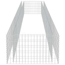 gabion-højbed 540x90x50 cm galvaniseret stål