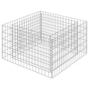gabion-højbed 90x90x50 cm galvaniseret stål
