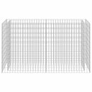gabion-højbed 180x50x100 cm galvaniseret stål