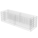 gabion-højbed 180x50x50 cm galvaniseret stål