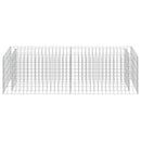 gabion-højbed 180x50x50 cm galvaniseret stål