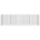gabion-højbed 360x50x100 cm galvaniseret stål