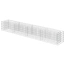 gabion-højbed 360x50x50 cm galvaniseret stål