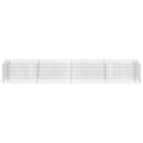 gabion-højbed 360x50x50 cm galvaniseret stål