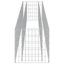 gabion-højbed 360x50x50 cm galvaniseret stål