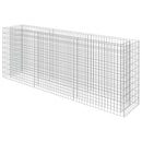 gabion-højbed 270x50x100 cm galvaniseret stål