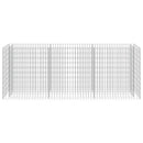 gabion-højbed 270x50x100 cm galvaniseret stål