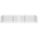 gabion-højbed 270x50x50 cm galvaniseret stål