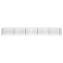 gabion-højbed 450x50x50 cm galvaniseret stål