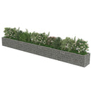 gabion-højbed 540x50x50 cm galvaniseret stål