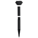 LED-solcellelamper 4 stk. 15 cm rund RGB-farver