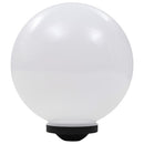 LED-solcellelamper 2 stk. 30 cm rund RGB-farver
