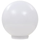 LED-solcellelampe 40 cm rund RGB-farver