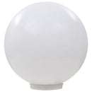 LED-solcellelampe 50 cm rund RGB-farver