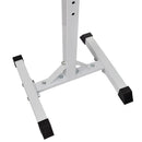 vægtstang- og squat-stativ med vægtstang- og håndvægtsæt 30,5kg