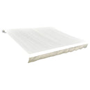 udskiftningsdug til markise 450x300 cm polyester cremefarvet